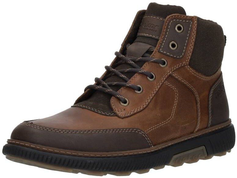 Rieker Veterschoenen Hoog cognac