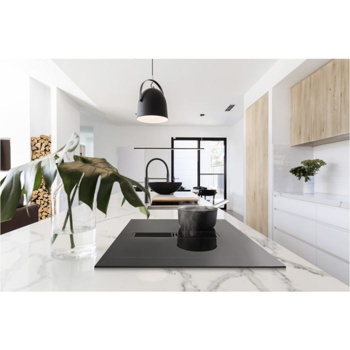 SMEG Induktionskochfeld m. Abzug HOBD472D
