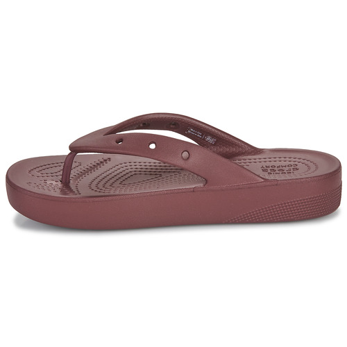 Crocs - Classic Platform Flip W Morado