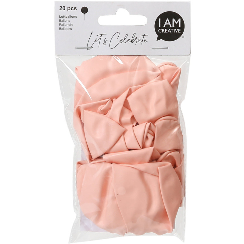 I AM CREATIVE Luftballons, 20 Stück