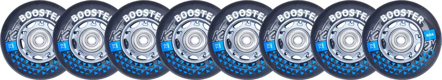 K2 Booster Inliner Hjul 8-Pak | SkatePro