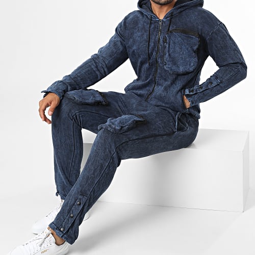 Ensemble De Survetement GK-1089T Bleu Marine