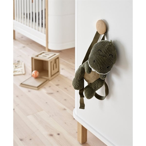 Køb Oliver Furniture Wood Kommode m. 6 Skuffer Hvid/Eg