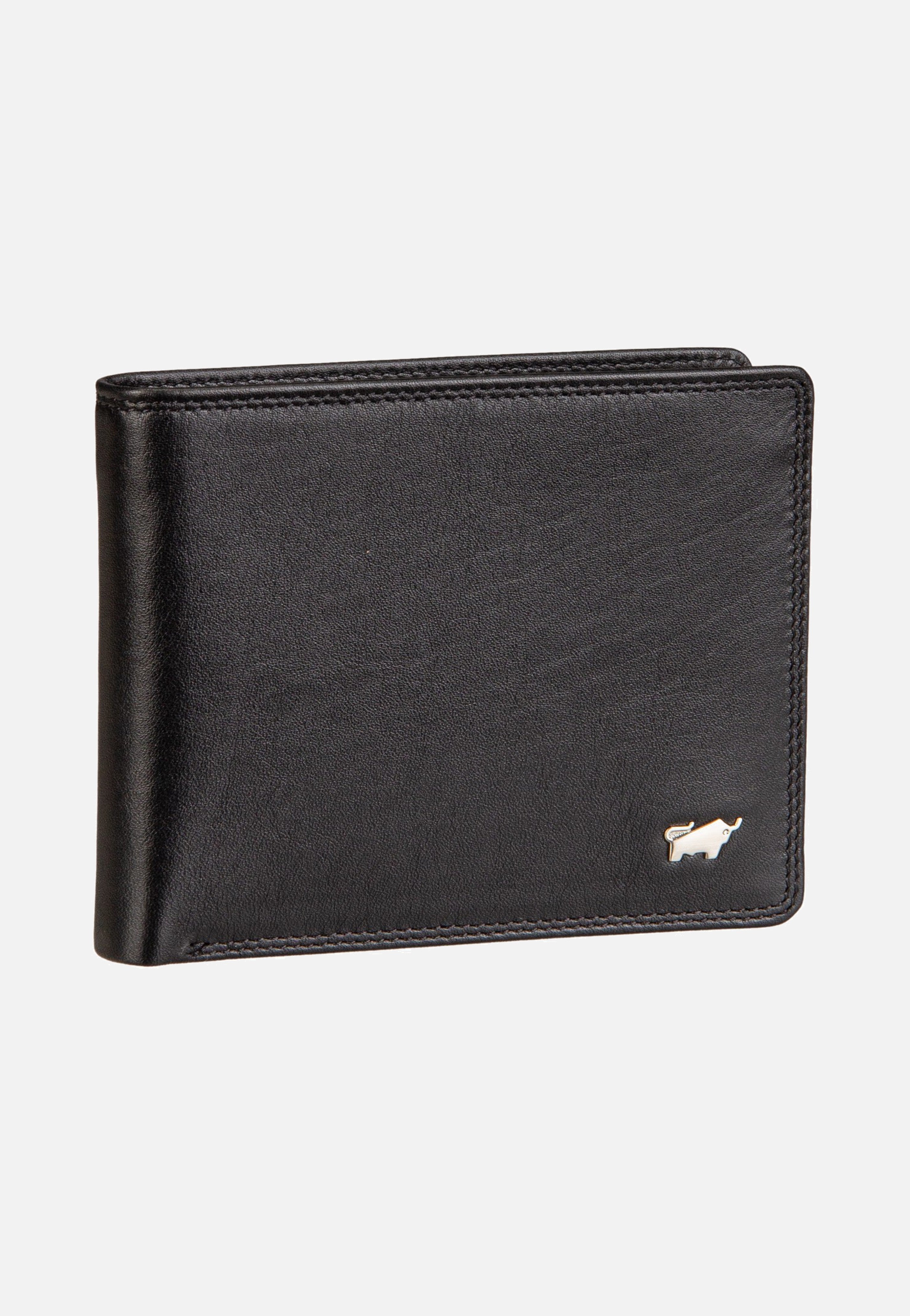 Golf RFID Coin Wallet 4+3Cs Black - Portemonnaie