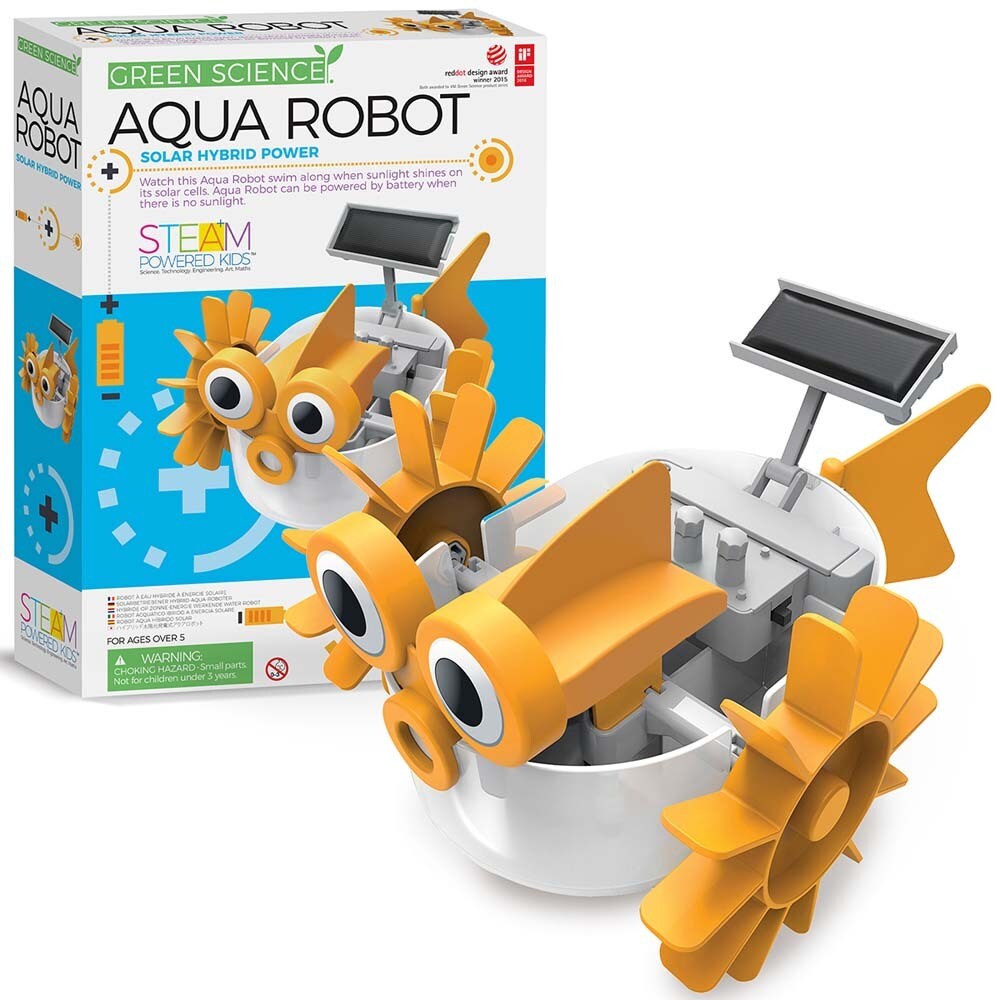 4M Green Science - Wasser Roboter Solar Hybrid