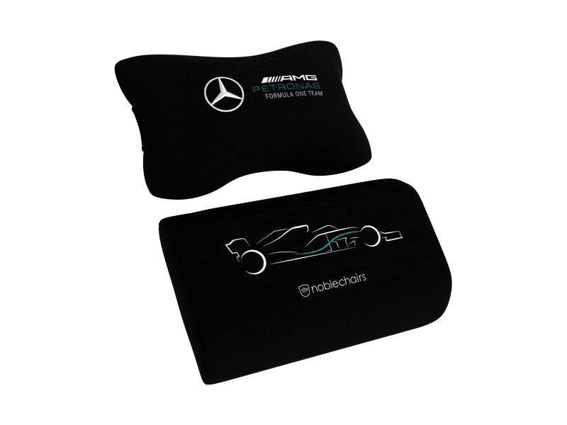 noblechairs Gaming-Stuhl EPIC Mercedes 2021-AMG Petronas F1 Besonders bequemer Luxus-Computersessel, Mercedes-2021