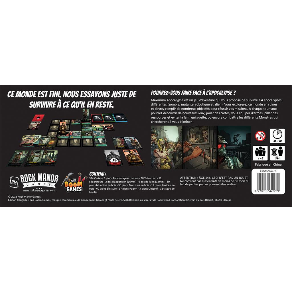 Maximum Apocalypse - Core Box