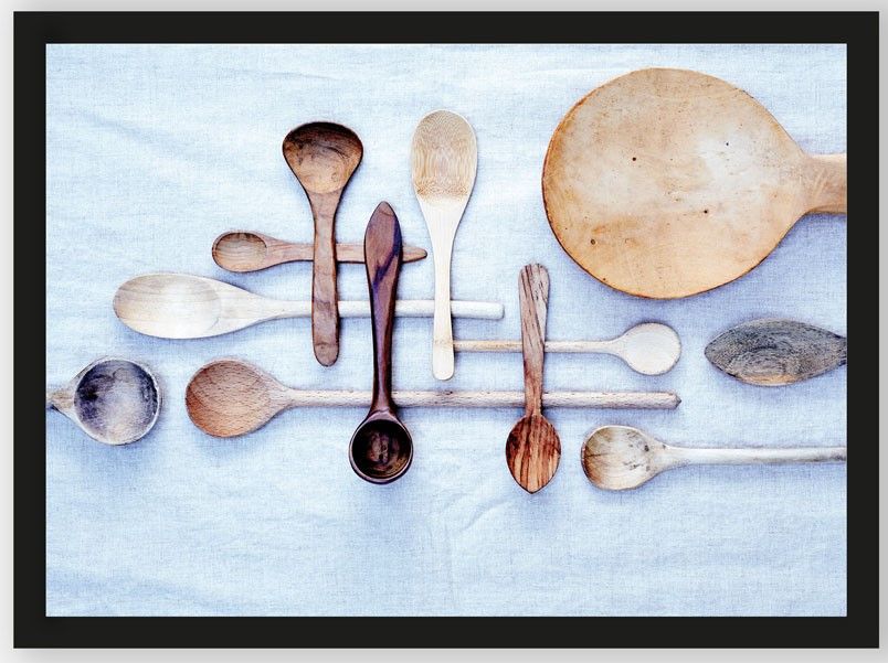 Art Print Spooning
