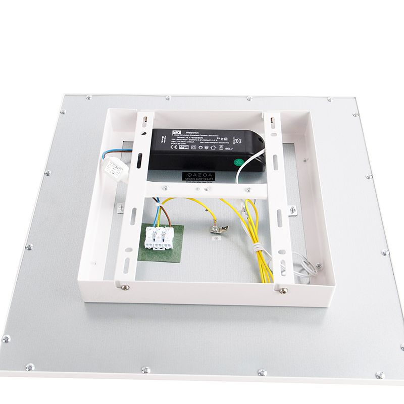 Modern LED paneel wit 40 cm incl. LED 4-staps dimbaar - Liv