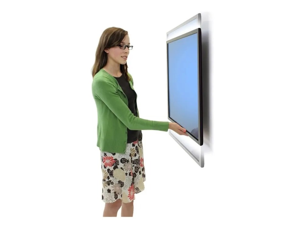 Ergotron - Monteringssæt (VESA adapter, løftesamling, fuld bevægelses-arm) - Constant Force Technology - for LCD display - glide, let brug med forlængelse (LD-X) - sort - skærmstørrelse: 27