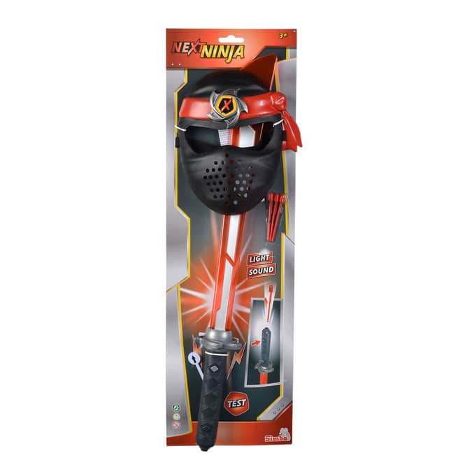 Next Ninja - Schwert und Maske - rot