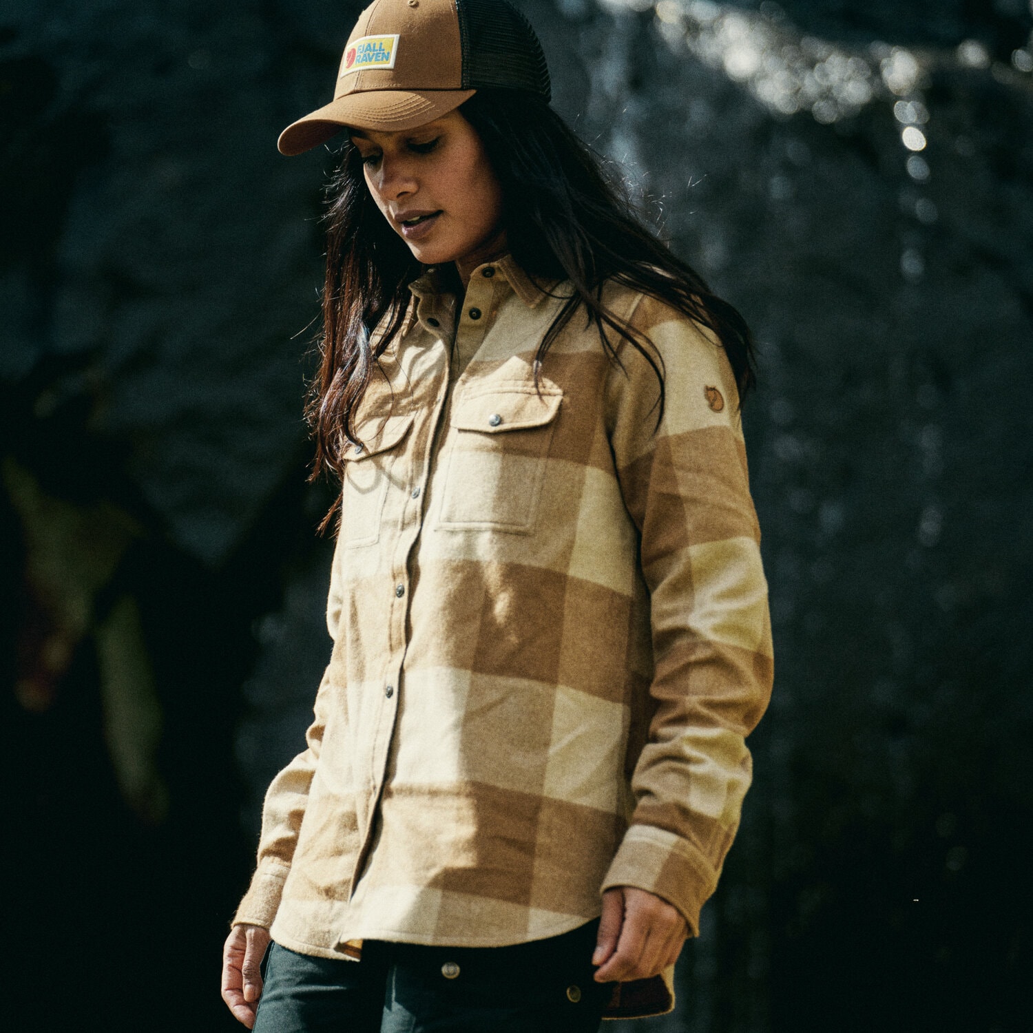 Fjällräven Canada Shirt, Dame<br>Resirkulert Ull