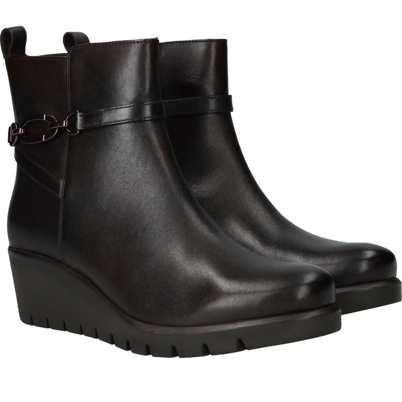 Ara Como Enkellaarsjes Bruin Dames