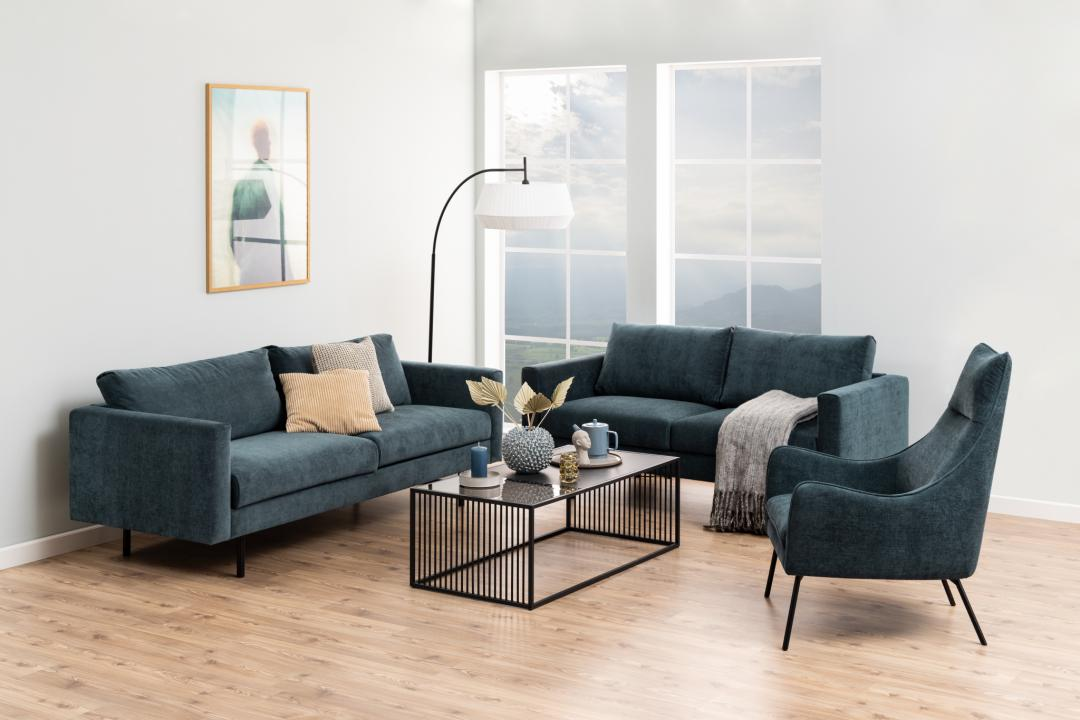 Clune Salontafel - 120 x 60 cm - Zwart