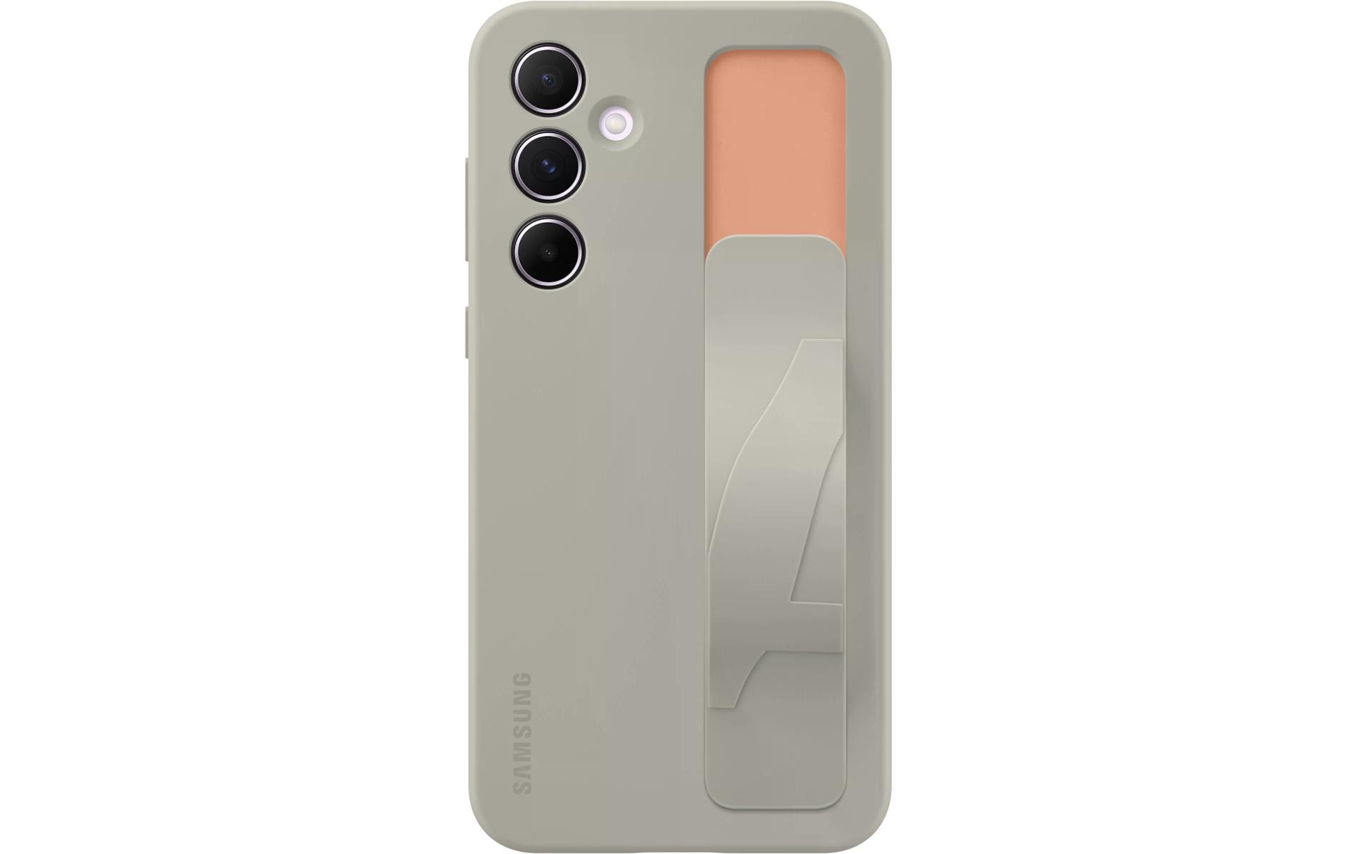 Back Cover Standing Grip Galaxy Galaxy A55 5G GrauSchutzhülle mit Standfunktion für das Samsung Galaxy A55 5G