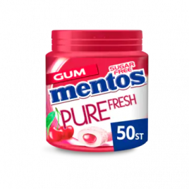 Mentos Puur fris kersen kauwgom