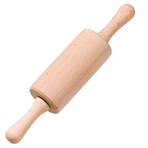 Biogan Børnekagerulle 17 cm Bøgetræ (1 stk)