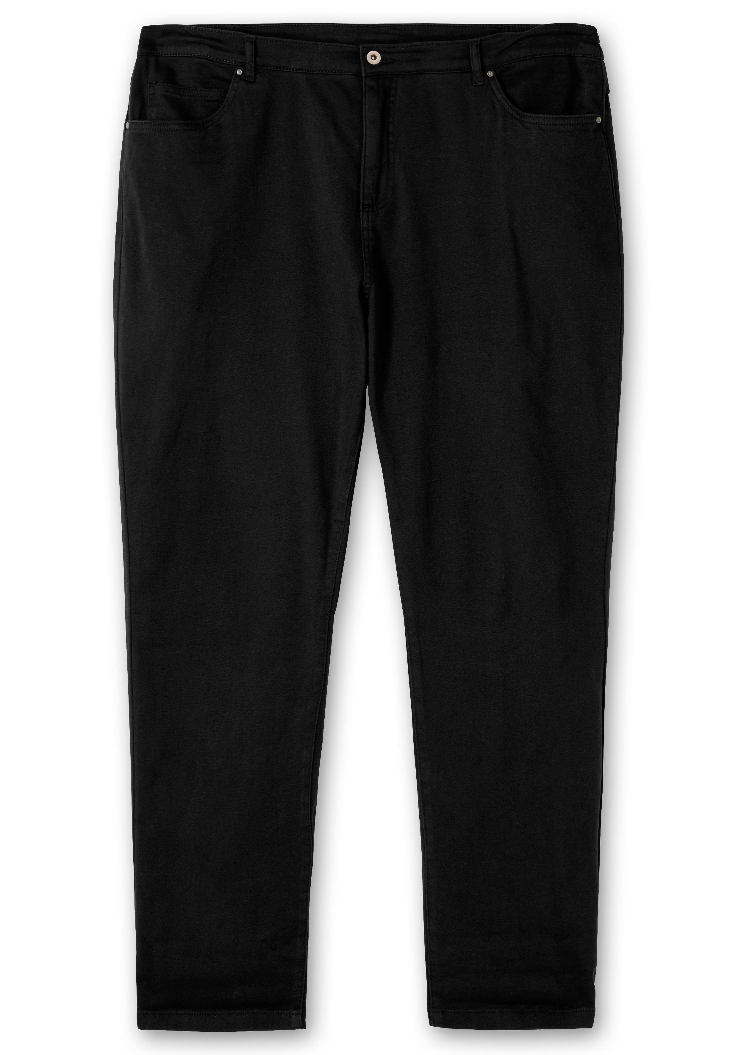Gerade Jeans in Ankle-Länge, Five-Pocket-Form