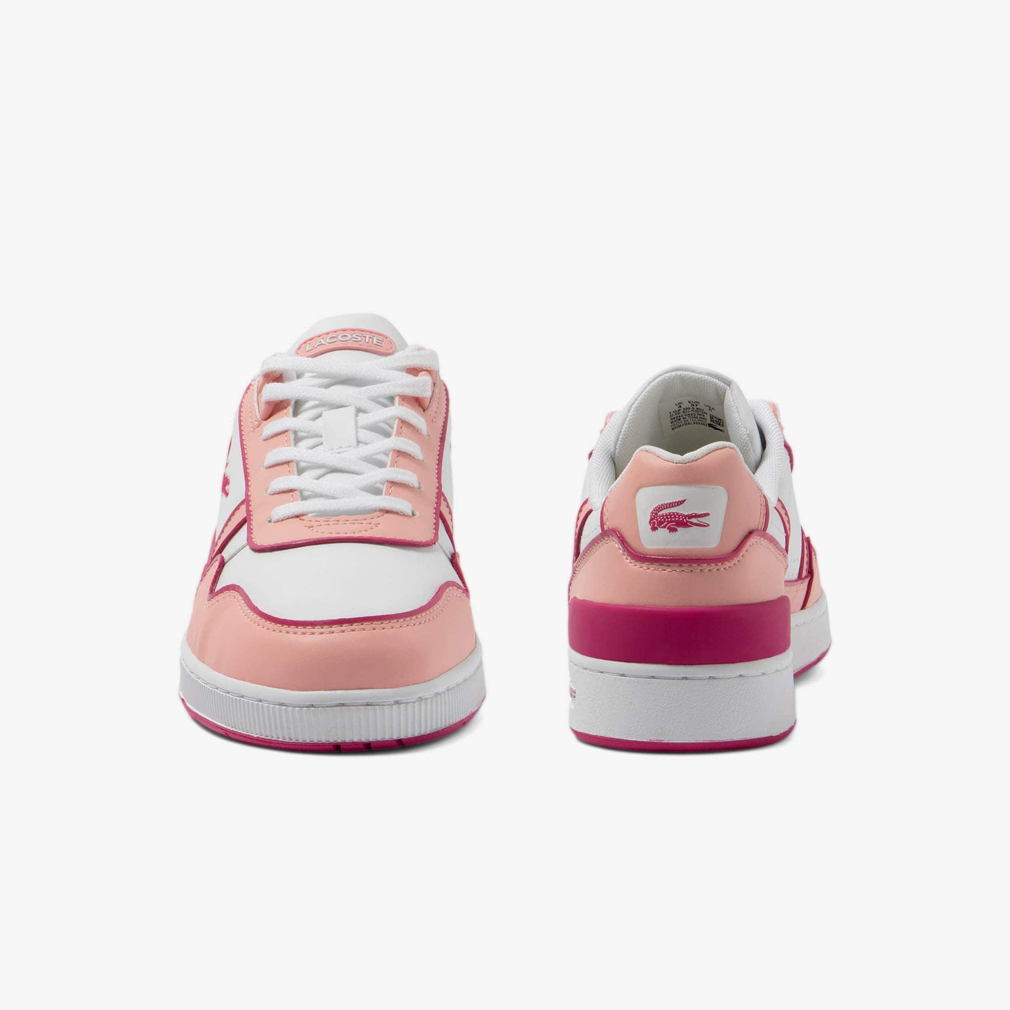 Sneakers T-Clip junior détail coloré Sneakers - Blanc - Lacoste - Enfant