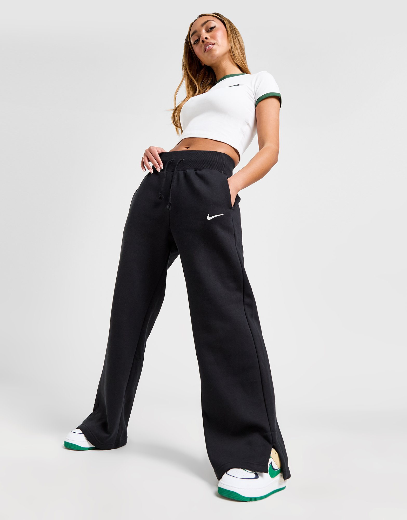 Nike Pantalon de jogging Wide Leg Femme