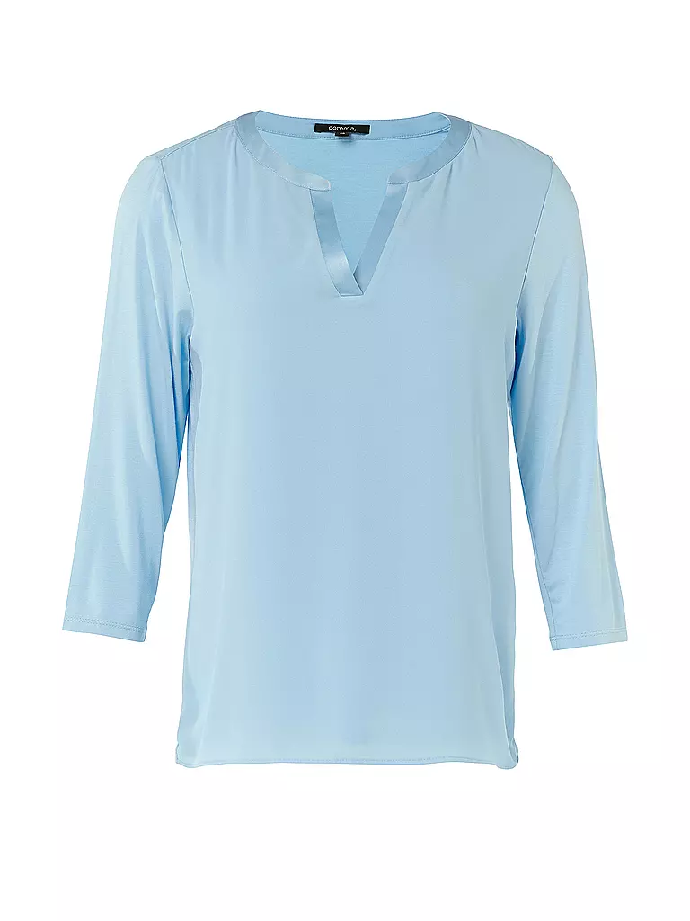 COMMA Shirt hellblau