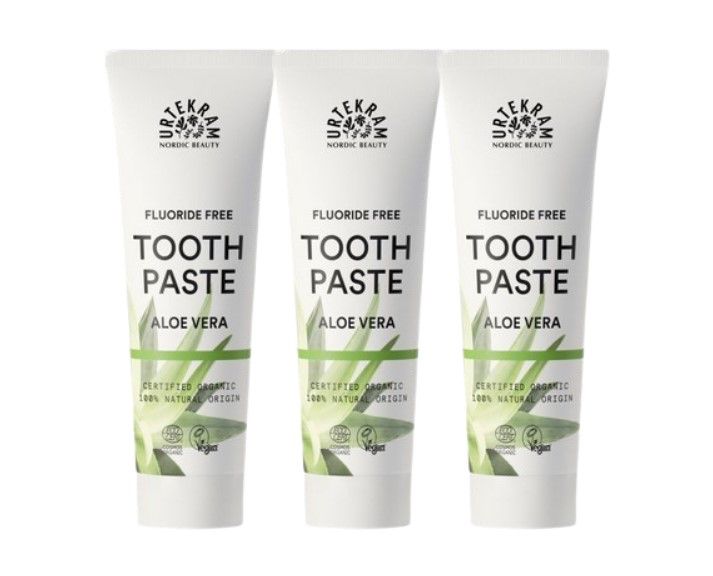 Urtekram Zahncreme Aloe Vera Zahnpasta Fluoridfrei