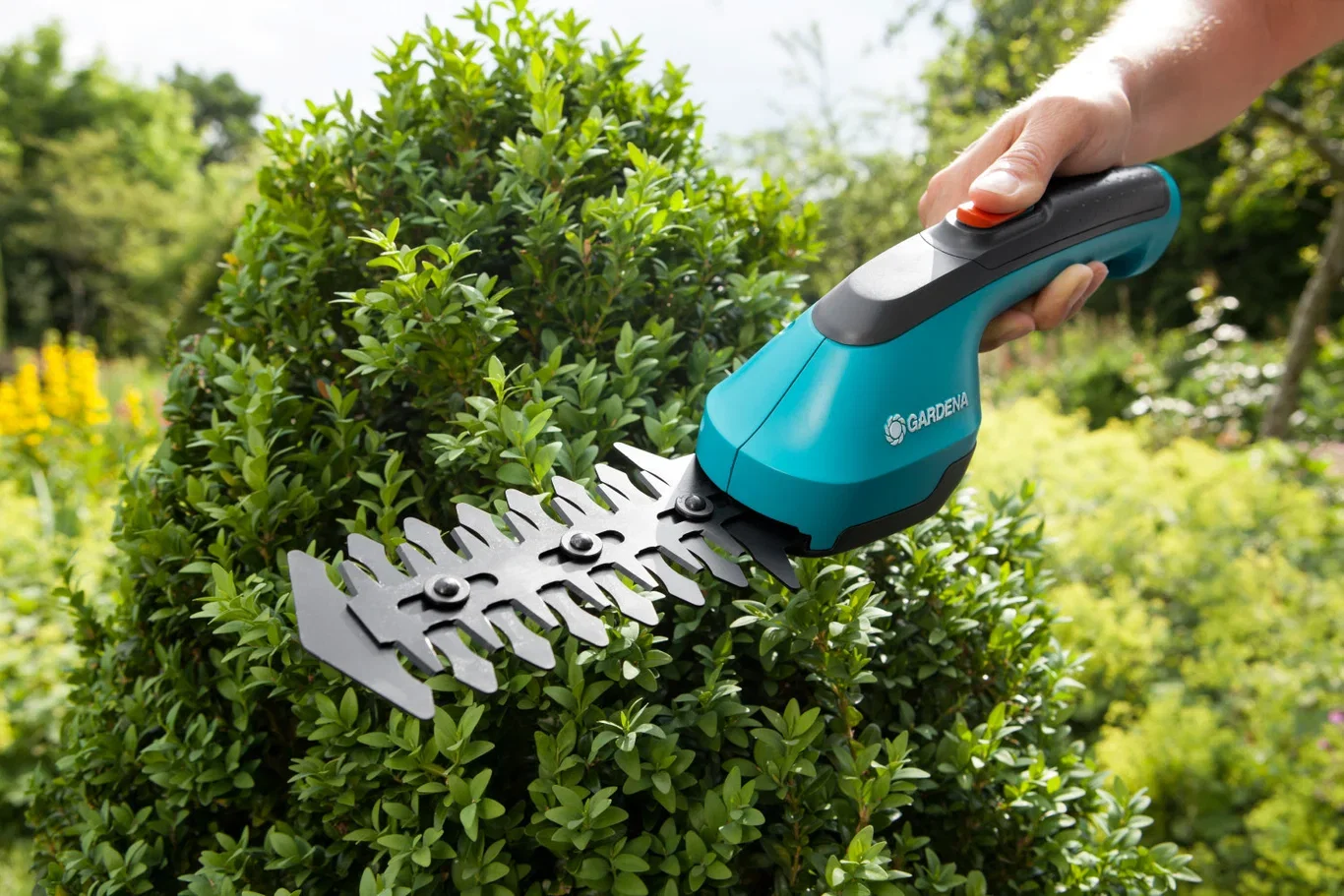 Gardena Gress- og busksaks AccuCut Li Lengde 31 cm
