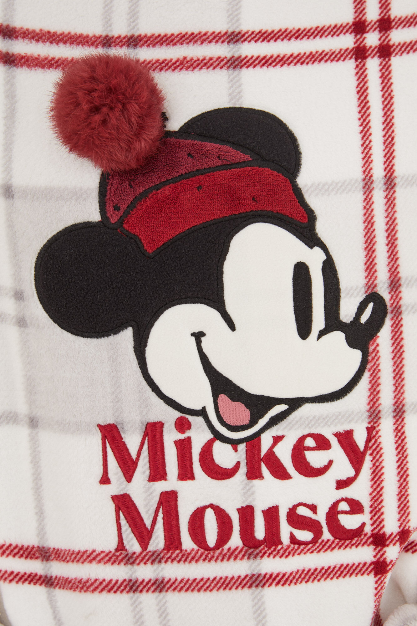 Pijama de lã polar 3D do Mickey Mouse