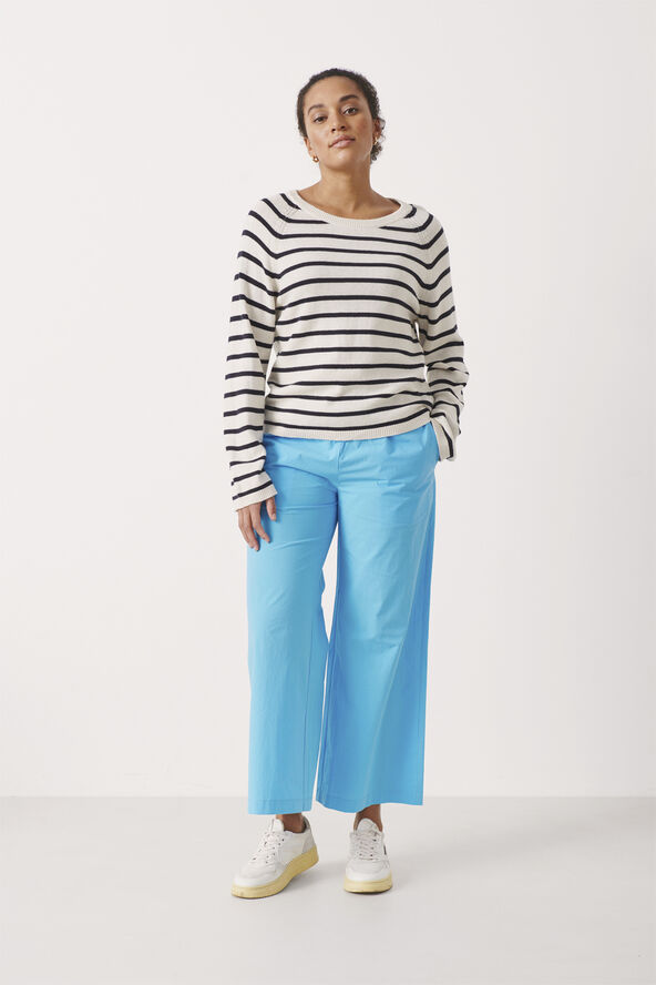 Part Two NielanPW PU Dark navy stripe