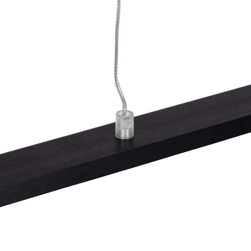 Moderne hanglamp zwart 90 cm incl. LED - Banda