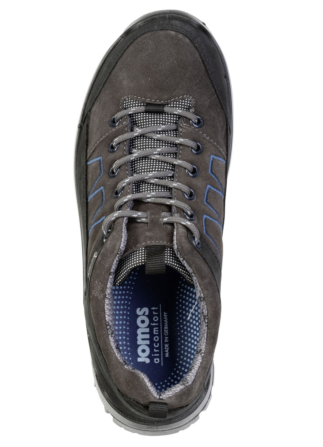 Atmungsaktive Herren-Schnürschuhe, Weiite K, mit herausnehmbarem Fussbett