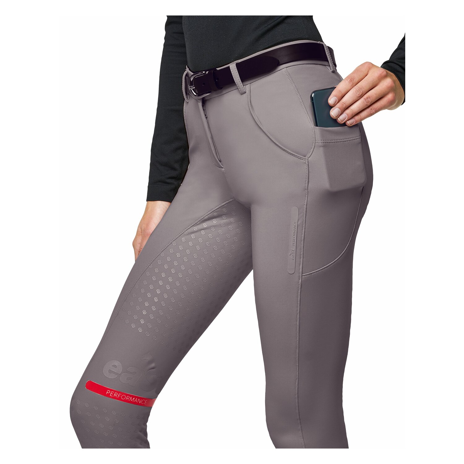 eaSt Reithose R2 Performance Dressage - driftwood