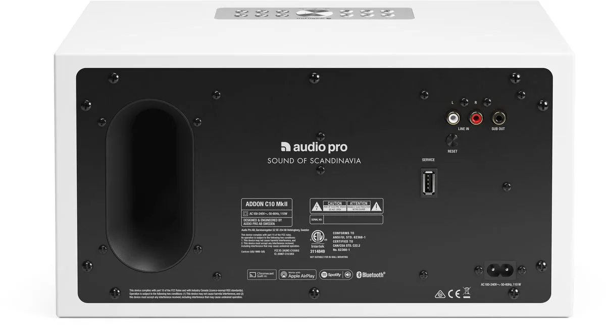 Audio Pro Addon C10 MKII Blanc Enceintes connectées
