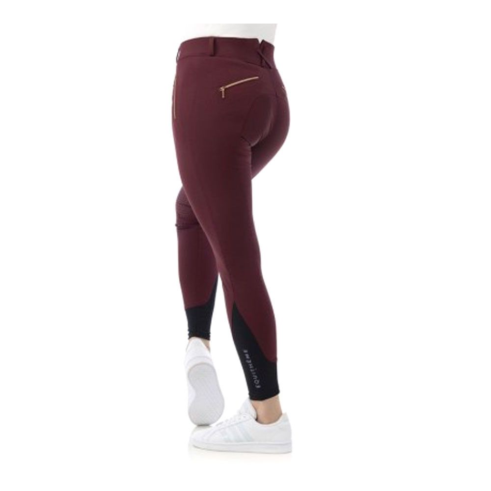 Equitheme KENYA - Pantalon siliconé Femme prune