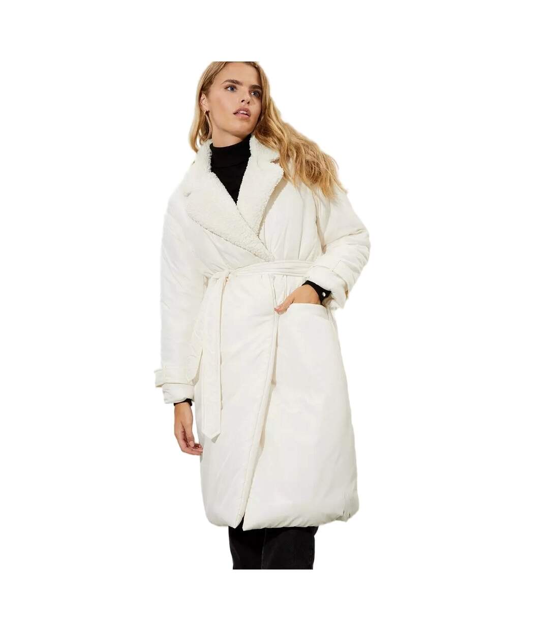 Dorothy Perkins - Manteau - Femme (Blanc) - UTDP539