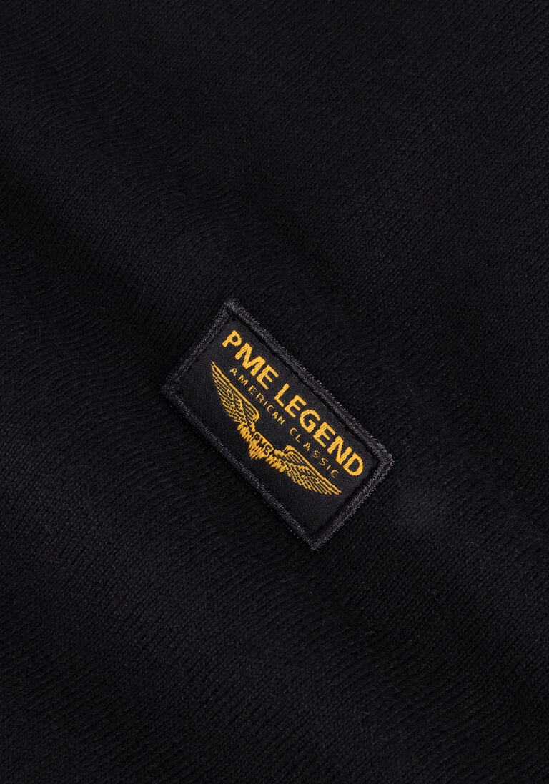 PME LEGEND zwarte pme legend trui buckley knit