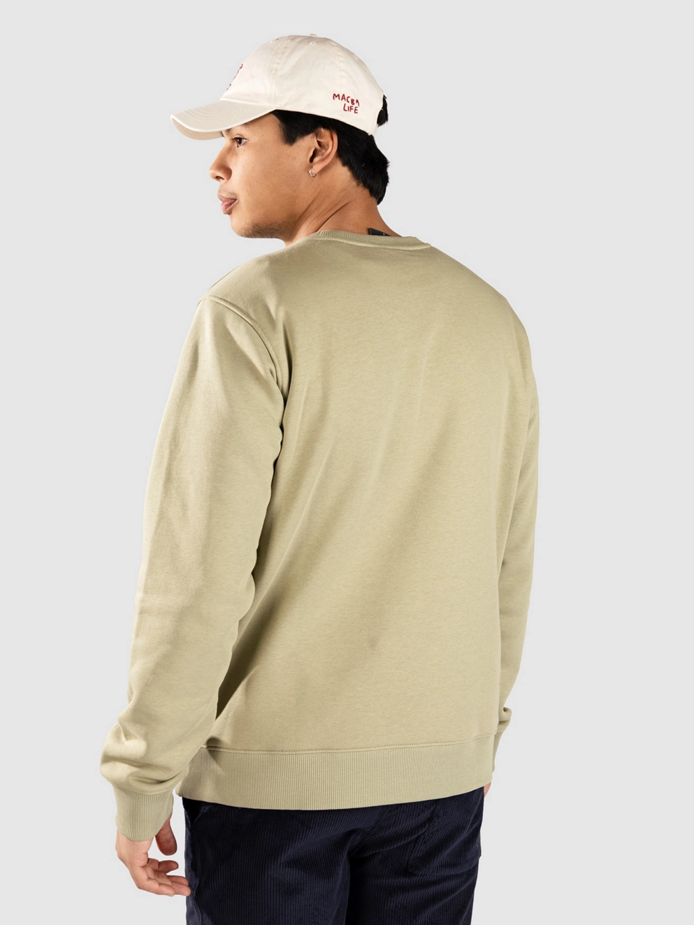 Element Icon Embroidery Cr Sweater tea