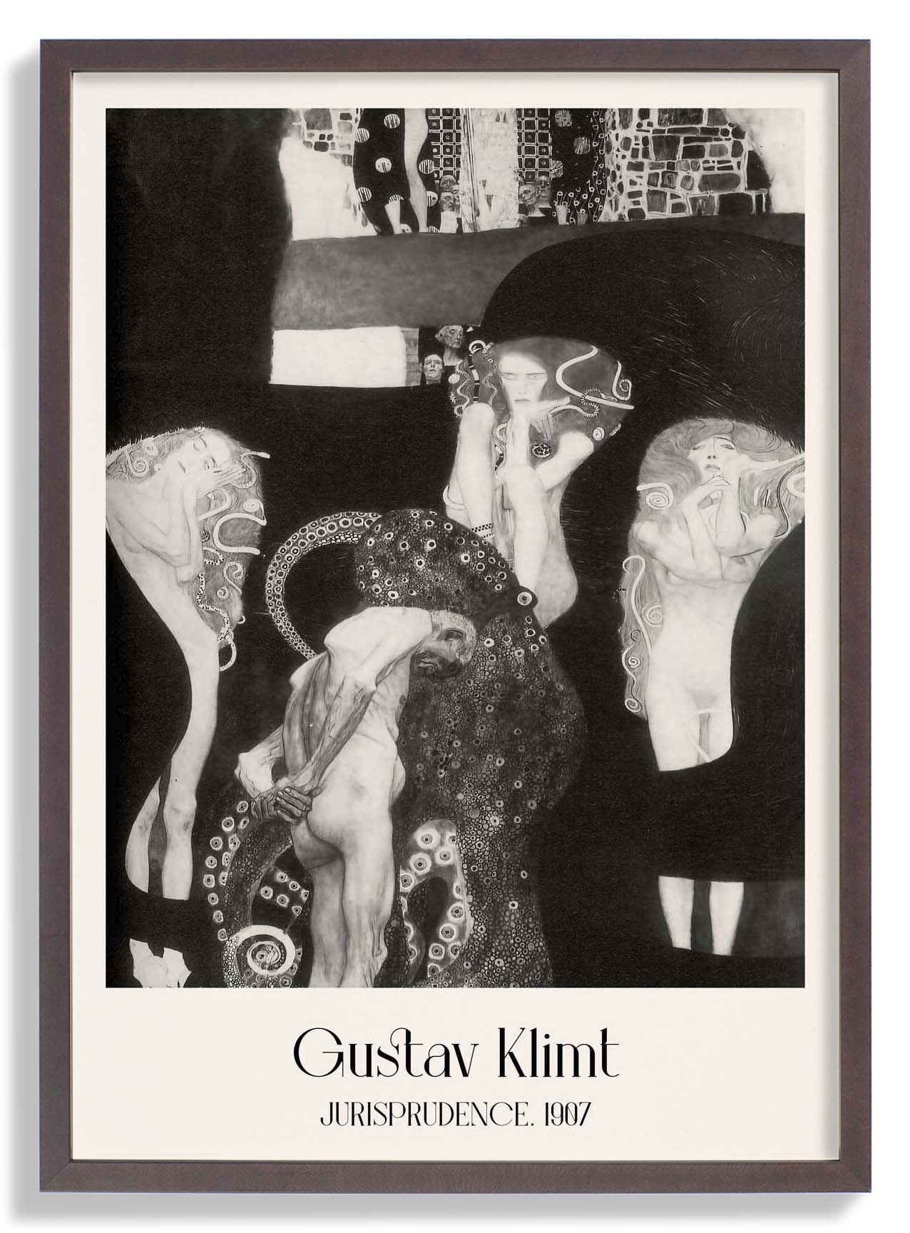 Jurisprudenz von Gustav Klimt