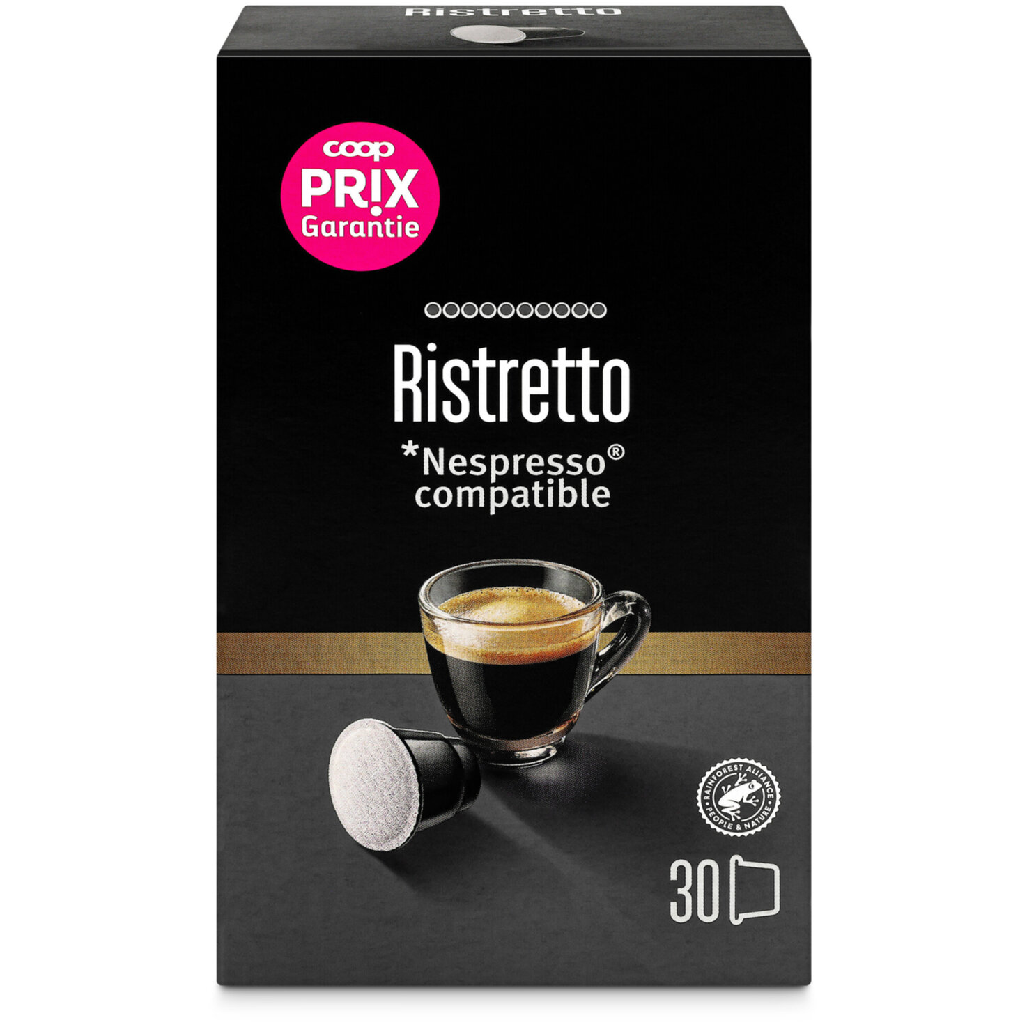 Prix Garantie Ristretto - Nespresso compatible 30 Kapseln