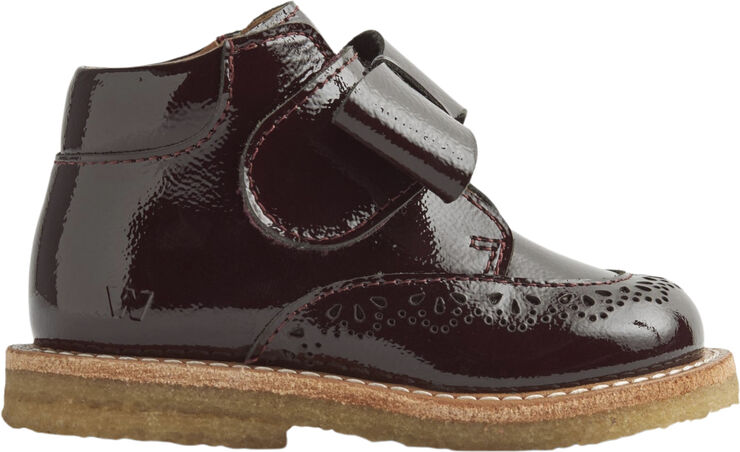 Wheat Bootie Velcro Bowy Lilla