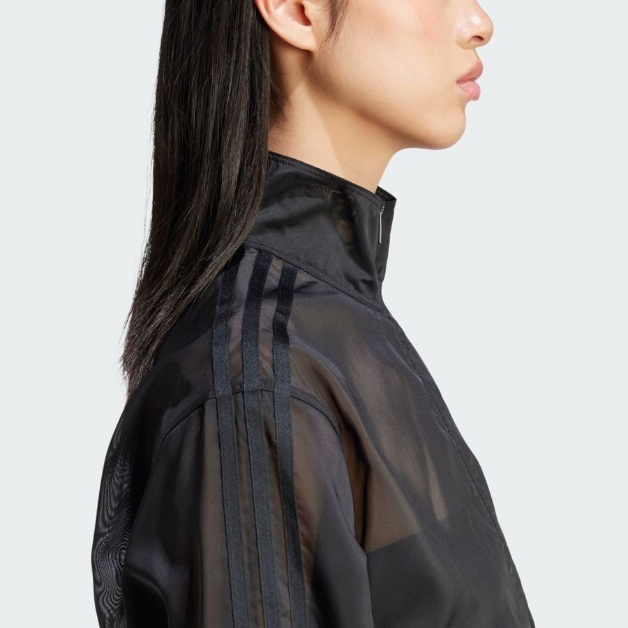Adidas Original Veste de survêtement tissu transparent Adicolor