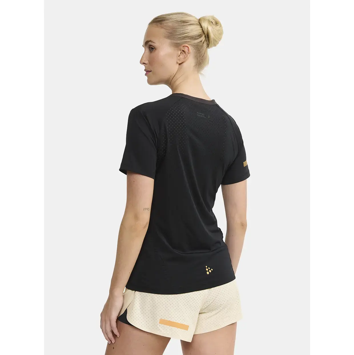 Craft Pro Hypervent 2 Hardloopshirt Korte Mouwen Zwart Dames