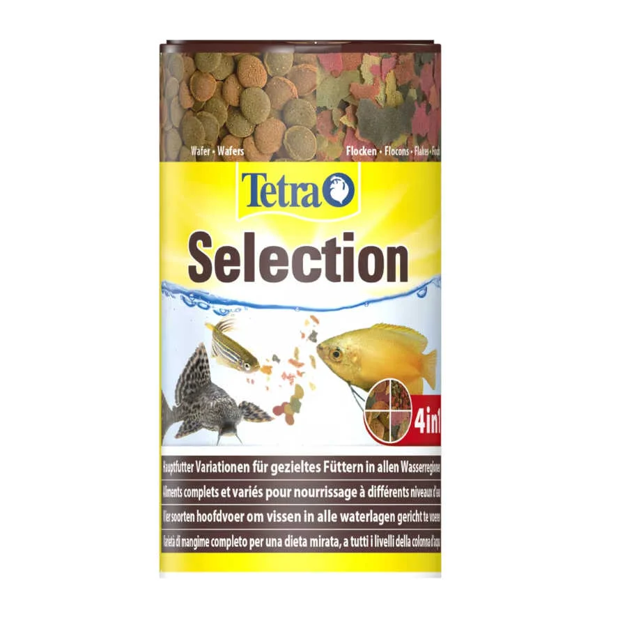 Alimento para peixes tropicais Tetra Selection