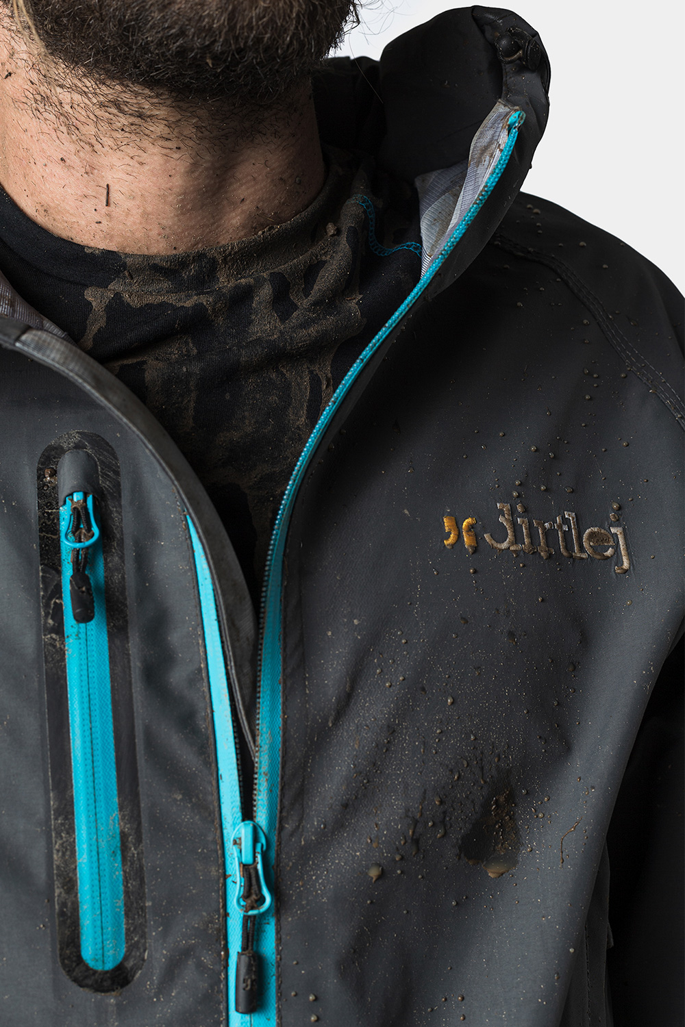 Dirtlej Dirtsuit SFD Edition heldragt med lange ben Grå