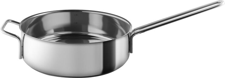 Eva Trio Stainless Steel Sauterpande 24 cm Polished steel