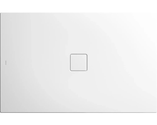KALDEWEI CONOFLAT 853-5 douchebak, 90 x 75 x 3,7 cm, alpinewit mat, met bakdrager 466947980711