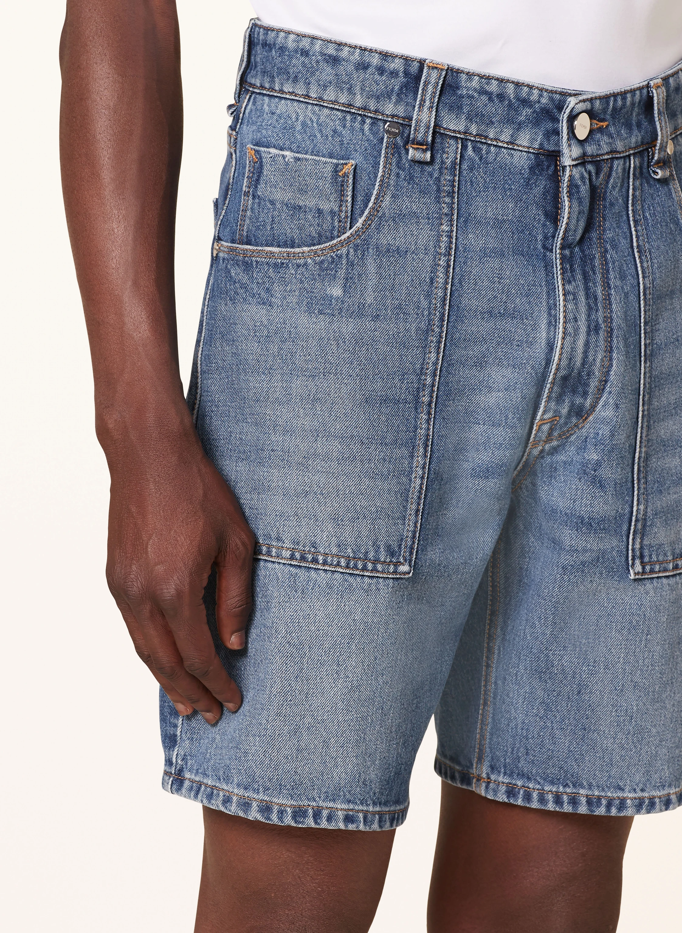 FENDI Jeansshorts