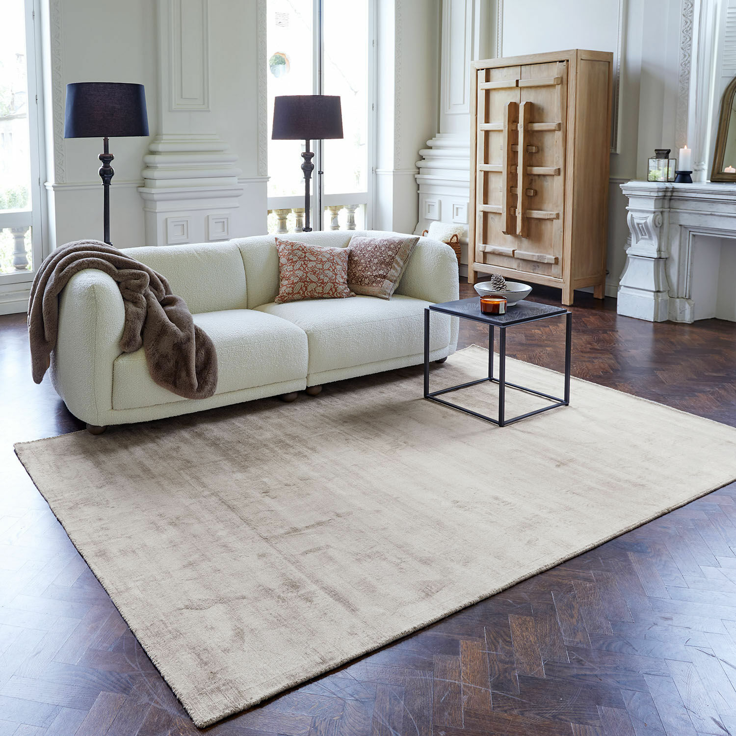Teppich Mariselle 200x300 cm | grau