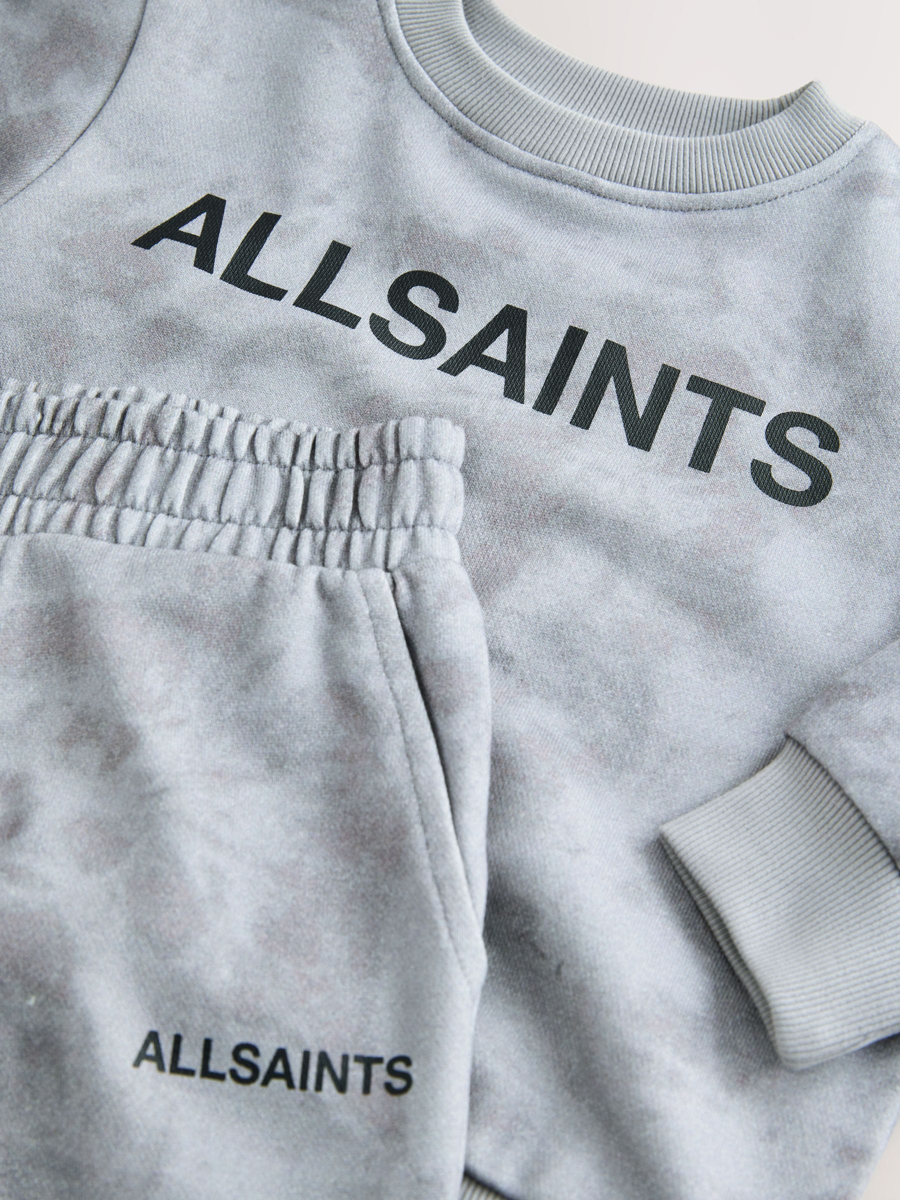 smALLSAINTS Logo Oversized Younger Boys Sweatshirt and Jogger Set