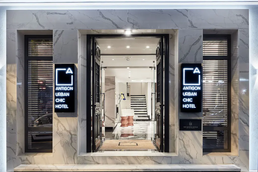 Antigon Urban Chic Hotel Logies en ontbijt - Hotel
